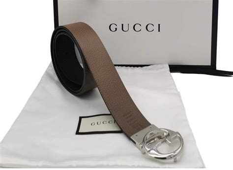 cintura gucci marrone uomo|cinture Gucci da stampare.